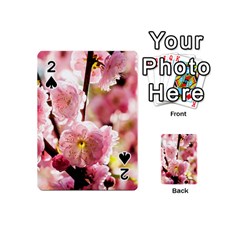 Blooming Almond At Sunset Playing Cards 54 (mini)  by FunnyCow