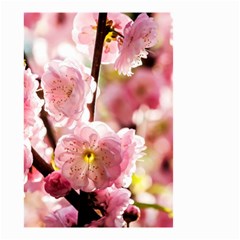 Blooming Almond At Sunset Small Garden Flag (two Sides) by FunnyCow