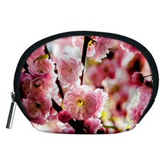 Blooming Almond At Sunset Accessory Pouches (medium)  by FunnyCow