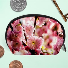 Blooming Almond At Sunset Accessory Pouches (large)  by FunnyCow