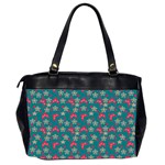 Teal Hats Office Handbags (2 Sides)  Back