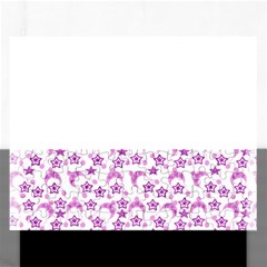 Violet Winter Hats Rectangular Jigsaw Puzzl by snowwhitegirl