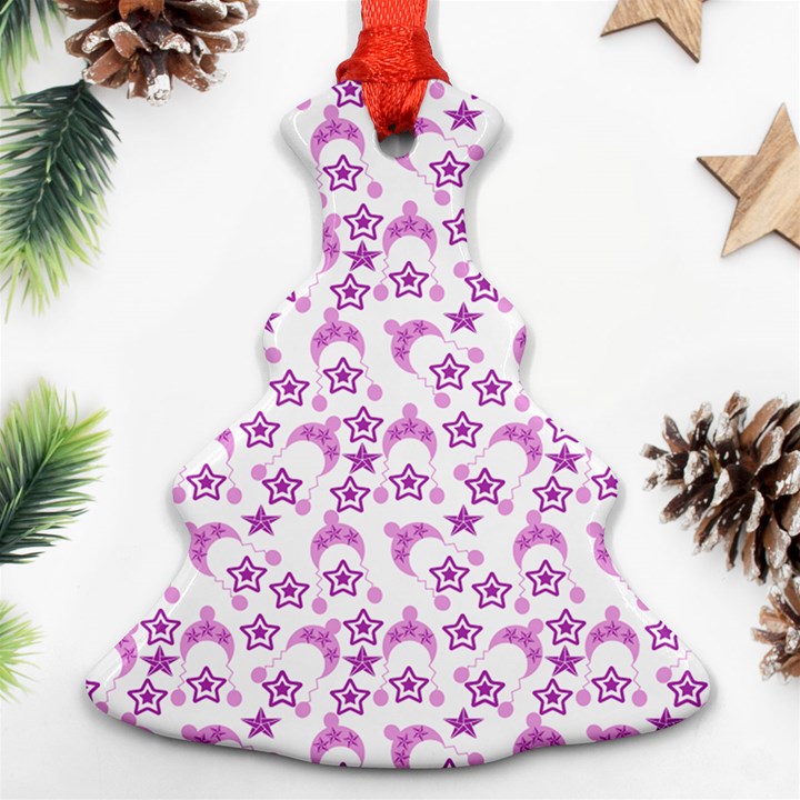 Violet Winter Hats Ornament (Christmas Tree) 