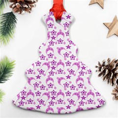 Violet Winter Hats Christmas Tree Ornament (two Sides) by snowwhitegirl