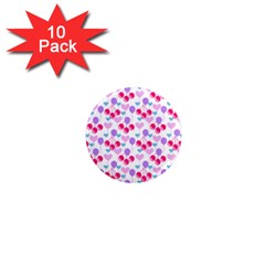 Pastel Cherries 1  Mini Magnet (10 Pack)  by snowwhitegirl