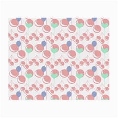 Bubblegum Cherry White Small Glasses Cloth by snowwhitegirl