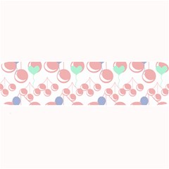 Bubblegum Cherry White Large Bar Mats by snowwhitegirl