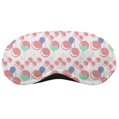 Bubblegum Cherry White Sleeping Masks by snowwhitegirl