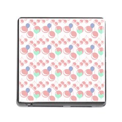 Bubblegum Cherry White Memory Card Reader (square 5 Slot) by snowwhitegirl