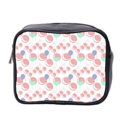 Bubblegum Cherry White Mini Toiletries Bag 2-side by snowwhitegirl