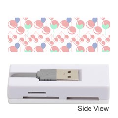 Bubblegum Cherry White Memory Card Reader (stick) by snowwhitegirl