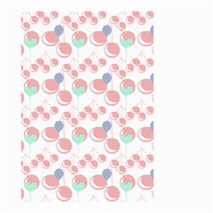 Bubblegum Cherry White Small Garden Flag (two Sides)