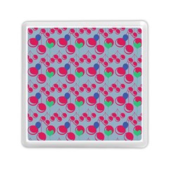 Bubblegum Cherry Blue Memory Card Reader (square) by snowwhitegirl