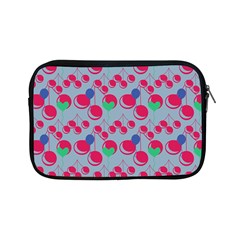 Bubblegum Cherry Blue Apple Ipad Mini Zipper Cases by snowwhitegirl