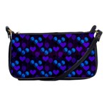 Night Cherries Shoulder Clutch Bags Front