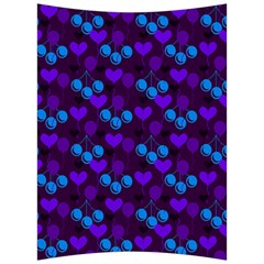 Night Cherries Back Support Cushion by snowwhitegirl