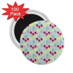 Birthday Cherries 2 25  Magnets (100 Pack)  by snowwhitegirl