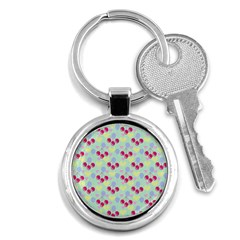 Birthday Cherries Key Chains (round)  by snowwhitegirl