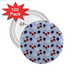 Sky Cherry 2 25  Buttons (100 Pack)  by snowwhitegirl