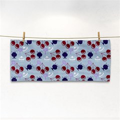 Sky Cherry Hand Towel