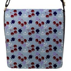 Sky Cherry Flap Messenger Bag (s) by snowwhitegirl