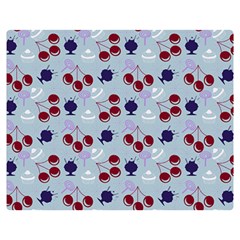 Sky Cherry Double Sided Flano Blanket (medium)  by snowwhitegirl