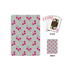 Bubblegum Cherry Playing Cards (mini)  by snowwhitegirl