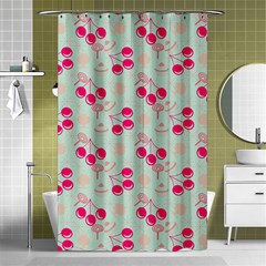 Bubblegum Cherry Shower Curtain 48  X 72  (small)  by snowwhitegirl