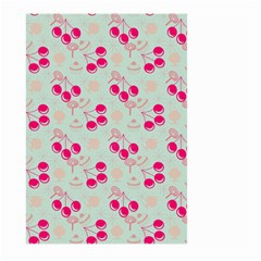 Bubblegum Cherry Large Garden Flag (two Sides) by snowwhitegirl