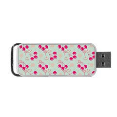 Bubblegum Cherry Portable Usb Flash (one Side) by snowwhitegirl