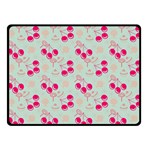 Bubblegum Cherry Double Sided Fleece Blanket (Small)  45 x34  Blanket Front