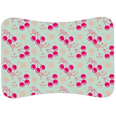 Bubblegum Cherry Velour Seat Head Rest Cushion by snowwhitegirl