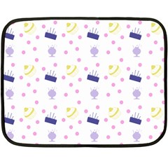 Cakes And Sundaes Double Sided Fleece Blanket (mini)  by snowwhitegirl