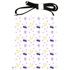 Cakes And Sundaes Shoulder Sling Bags by snowwhitegirl