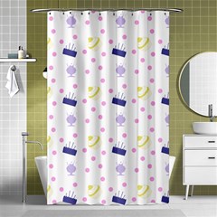 Cakes And Sundaes Shower Curtain 48  X 72  (small)  by snowwhitegirl