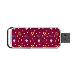 Cakes And Sundaes Red Portable Usb Flash (one Side) by snowwhitegirl