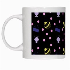 Cakes And Sundaes Black White Mugs by snowwhitegirl