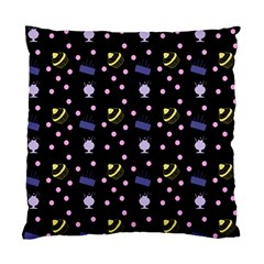 Cakes And Sundaes Black Standard Cushion Case (two Sides)