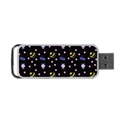 Cakes And Sundaes Black Portable Usb Flash (two Sides) by snowwhitegirl