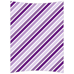 Violet Stripes Back Support Cushion by snowwhitegirl