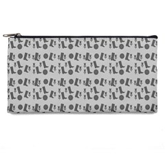 Boots Grey Pencil Cases