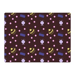 Cakes And Sundaes Chocolate Double Sided Flano Blanket (Mini) 