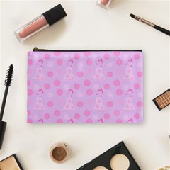 Lilac Dress Cosmetic Bag (medium) by snowwhitegirl