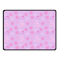 Lilac Dress Fleece Blanket (small) by snowwhitegirl