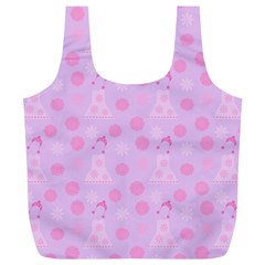 Lilac Dress Full Print Recycle Bags (l)  by snowwhitegirl