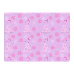 Lilac Dress Double Sided Flano Blanket (mini)  by snowwhitegirl