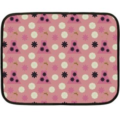 Mauve Dress Fleece Blanket (mini) by snowwhitegirl