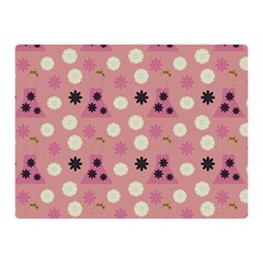 Mauve Dress Double Sided Flano Blanket (mini)  by snowwhitegirl