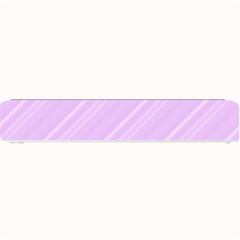 Lilac Diagonal Lines Small Bar Mats by snowwhitegirl