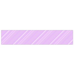 Lilac Diagonal Lines Small Flano Scarf by snowwhitegirl